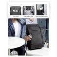 thumbnail image 2 of Mochila Multifuncional TFixol Negro y Gris para Hombre, 2 of 8