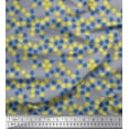 thumbnail image 1 of Soimoi Cotton Duck Fabric Artistic Flower Print Fabric by the Yard 42 Inch Wide, 1 of 1