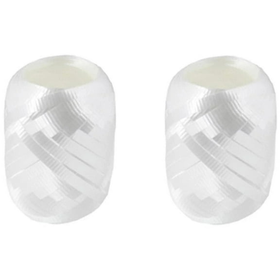 Berwick Splendorette Curling Ribbon Keg 3/16" X 66', White, 2-pack
