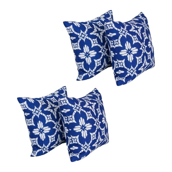 17-inch Square Polyester Outdoor Throw Pillows (Set of 4) 9910-S4-OD-203