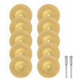 thumbnail image 1 of Juego de ruedas de corte de diamante HARFINGTON de 50 mm con mandril, 10 unidades, 1 of 6