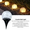 thumbnail image 4 of Luces solares para jardín luces solares para patio bola de cristal bola de cristal solar bola de cristal LED lámpara de tierra solar para bodas fiestas jardín ANGGREK Otros, 4 of 8