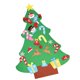 thumbnail image 1 of DIY Navidad Fieltro Adornos para árboles Puerta Decoración de la pared Regalo de año nuevo A UN Sunnimix Árbol de fieltro de Navidad DIY, 1 of 8