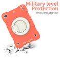 thumbnail image 4 of iPad Mini Case 5th Generation, iPad Mini 5 Case for Kids, Heavy Duty Protective Rugged Case Cover with Hand Strap, Shoulder Strap, Kickstand, Pencil Holder for iPad Mini 5 / 4, Orange, 4 of 11
