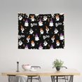 thumbnail image 3 of Halloween Tapestry Wall Hanging, halloween spooky Tapestry for Bedroom Aesthetic, Cute Tapestry Wall Decor, Halloween Decoration for Bedroom, Living Room, Indoor 29x37in, 3 of 7