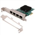 thumbnail image 2 of Tarjetas de Red Adaptador de Red/Ethernet/Lan Tarjeta de Red PCI-E Realtek RJ45 Internet Ethernet Gigabit Tarjeta de Red de 4 Puertos, 2 of 5