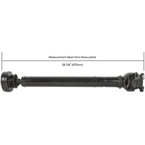 CARDONE Reman 65-9151 Drive / Prop Shaft Front fits 2001-2006 Dodge, Mitsubishi