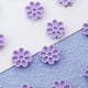 thumbnail image 2 of 50 piezas de pegamento para ñas, copa de retardo para suministros de extensión de ñas, Violeta Zulema Copas de pegamento para pestañas, 2 of 8