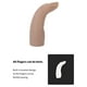 thumbnail image 5 of Práctica De U?as De Silicona Dedo 1: 1 Maniquí Modelo De Dedo Femenino Piel Clara Sunnimix dedos de práctica de arte de uñas, 5 of 8