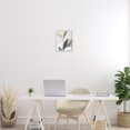thumbnail image 2 of Stupell Industries Organic Soft Leaf Shapes Floral Painting White Framed Art Print Wall Art, 11 x 14, 2 of 8