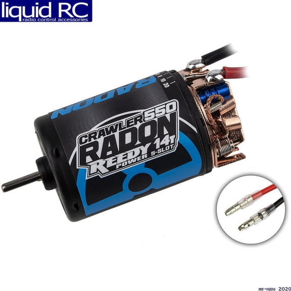 Team Associated Reedy Radon 2 Crawler 550 14T 5-Slot 1600kV Motor ASC27464 Electric Motors & Accessories