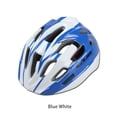 thumbnail image 2 of Advancent Casco de bicicleta para niños, scooter transpirable moldeado integralmente, monopatín, ciclismo de carretera, cascos de equitación, Ciclismo Azul blanco, 2 of 6