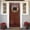 M, variant on 1 Pc Unique Last Name Year Round Front Door Wreath with Bow Welcome Sign Garland Creative 26 Letter Farmhouse Wreath for Front Door Spring All Seasons Outside Hanger Decor Gift, B