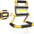 thumbnail image 1 of LED Work Light 20W Portable Rechargeable Foldable Floodlight Camping Lights Power Bank Emergency Safety Lights Construction Site Spotlights with 360 R, 1 of 5