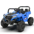thumbnail image 4 of iRerts 12v Ride on Cars with Remote Control, Electric Ride on Toys UTV for Kids Boys Girls Ages 3-5 Gifts, Kids Cars Ride on Vehicles with Bluetooth, MP3 Music Playback, LED Light, Horn, Blue, 4 of 7
