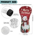 thumbnail image 6 of Yuyamidu Cute Snowman Golf Club Head Covers for Driver, Fairway Woods, Hybrid Merry Christmas PU Leather Golf Head Cover, Red, 6 of 7