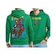 thumbnail image 1 of Sudadera con capucha Marvel Spider-Man con estampado para hombre, color verde, talla M, 1 of 7