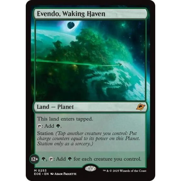 Magic the Gathering - Edge of Eternities - Evendo, Waking Haven Near Mint