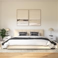 thumbnail image 3 of Desert Fields Rose Tufted Upholstered Storage Bed Frame, King, Ivory Velvet, 3 of 22