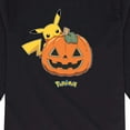 thumbnail image 3 of Pokémon - Pikachu Pumpkin - Youth Long Sleeve Graphic T-Shirt, 3 of 5