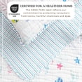 thumbnail image 2 of Coastal Quilt Set - Lightweight, Soft, All-Season - 2-Piece Reversible Coral Bedding Set (Twin / Twin XL, Colorful Seascapes), 2 of 6