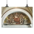 thumbnail image 2 of Print: Lobby To Main Reading Room. Government Mural By Elihu Vedder, 2 of 4