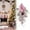 C, variant on Christmas Wreath Garland With Festive Ornaments Holiday Decoration For Front Door Window Mantel Living Room Indoor Outdoor Seasonal Decor