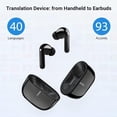 thumbnail image 2 of Traductor inalámbrico Timekettle M3 Auriculares Traductor sin conexión Negro, 2 of 5