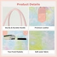 thumbnail image 3 of Tirrinia Insulated Lunch Bag for Women, Large Capacity Tote Lunch bag, Waterproof Oxford Cloth Leakproof Cooler Bag with Handle, Thermal Leakproof for Work Office Picnic School Travel, 3 of 7