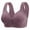 B121 Purple Clearance Bras under $5, variant on Bras Under $5! Cagogo Women's Plus Size Full Coverage Front Closure Wireless Support Bra for Older Women Comfort Push Up Back Smoothing Bralettes Everyday Bra Brasier Sin Varillas Para Mujer