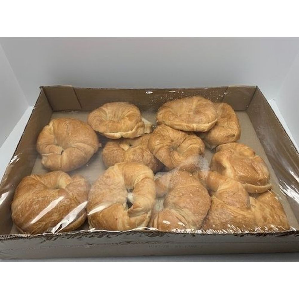 Gold Standard Baking Round Sliced Butter Croissant, 3 Ounce 48 per