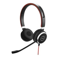 Jabra EVOLVE 40 UC Stereo (SME) Wired Headset Black