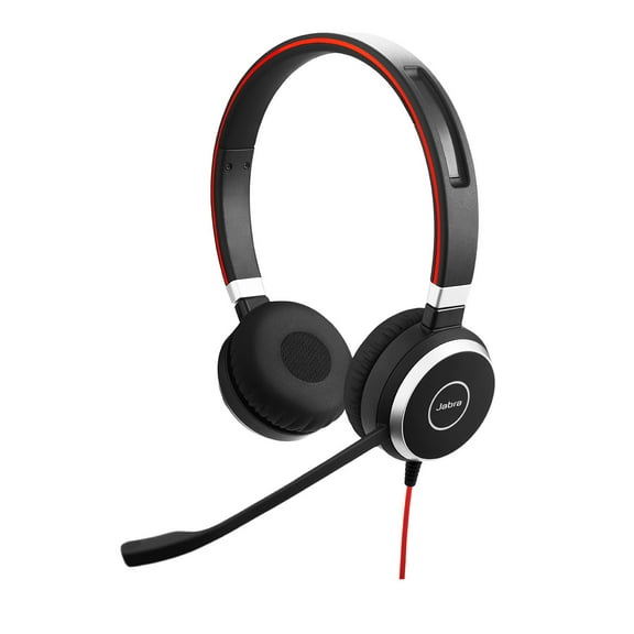 Jabra EVOLVE 40 UC Stereo (SME) Wired Headset Black