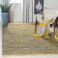 thumbnail image 2 of SAFAVIEH Rag Candis Striped Cotton Area Rug, Yellow/Multi, 5' x 8', 2 of 7