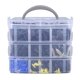 thumbnail image 4 of Kit de 970 clips para parachoques de coche con herramientas de extracción, juego de remaches con pasador de empuje automático, universal para automóviles, 4 of 9