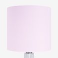 thumbnail image 4 of Grandview Gallery 16 Inch Glass Lamp w/ Light Pink Linen Shade, Set of 2, 4 of 8