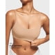 thumbnail image 4 of Bralette INLYRIC Inbarely Sin Costuras Inalámbrico Talla Extra Grande Beige, 4 of 6