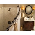 thumbnail image 2 of Moen CSR2160OWB Old world bronze adjustable curved shower rod, 2 of 2