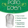 thumbnail image 3 of 4pcs Stainless Steel Gutter Guard Convenient Fine Mesh Downpipe Protection Gutter Sieve For Outdoor, 3 of 5
