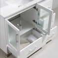 thumbnail image 4 of Design Element Stanton 40" Single Sink Bathroom Vanity Set in White, 4 of 5