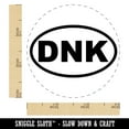 thumbnail image 2 of Denmark DNK Self-Inking Rubber Stamp Ink Stamper - Red Ink - Small 3/4 Inch, 2 of 7