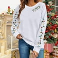 thumbnail image 2 of ZACPNCV Christmas Sweater Women Reindeer Graphic Sweatshirts Oversized Christmas Tree Sweaters Xmas Pullover Tops, 2 of 6