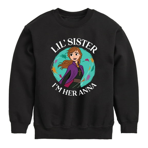 Frozen 2 - Sister Anna - Toddler And Youth Crewneck Fleece Sweatshirt