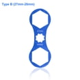 thumbnail image 2 of Bike Front Fork Wrench Aluminum Alloy Bicycle Repairing Spanner Repair Tool Removal Spanner Intended for SUNTOUR XCM/XCR/XCT/RST, B, Blue, 2 of 7
