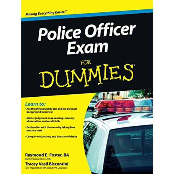 Pre-Owned Police Officer Exam for Dummies (Paperback) 0470887249 9780470887240