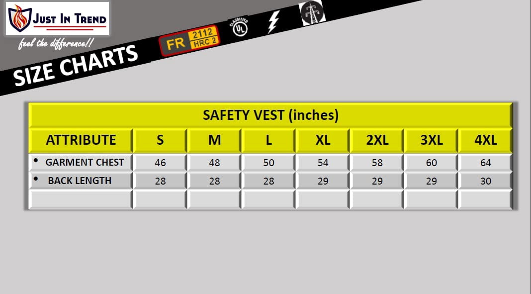 Classic HiVis Safety Vest - Orange - 2XLarge - 5 pack
