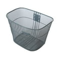 thumbnail image 1 of koolsoo Bike Basket Storage Basket Riding Storage Gadget Cargo Rack Bike Gray, 1 of 9