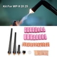 thumbnail image 3 of Welding Torch Body Parts, Multipurpose TIG Welding Accessories, Practical Ceramic Durable 53pcs Welding Torch For WP-9 20 25 Replacement Plasma Cutter, 3 of 8