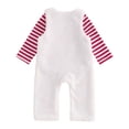 thumbnail image 4 of WUANDIXFA Toddler Baby Boys Christmas Outfits Cute Print Party Holiday Long Sleeve Tops and Pants Fall Winter Clothes,White,6-9 Months, 4 of 8