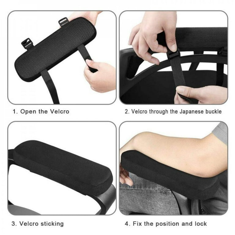 Memory foam armrest pads for office chair new arrivals